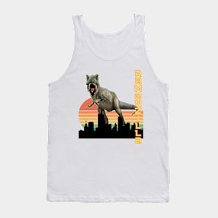 Ramenzilla-Retro Funny Tank Top